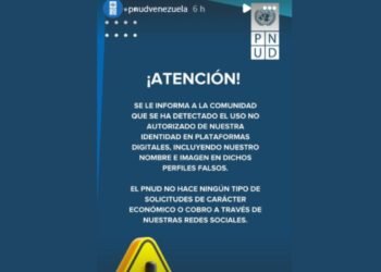 PNUD Venezuela alertó sobre perfiles falsos en redes sociales que usan su nombre y logo