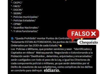 ¿Prohibieron la implementación de alcabalas en Venezuela?