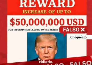 ¿Venezuela ofrece 50 millones de dólares por información para arrestar a Donald Trump?