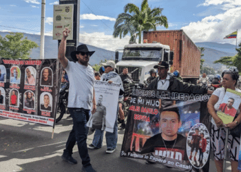 Familiares de colombianos presos en Venezuela levantaron la protesta en el puente internacional Simón Bolívar