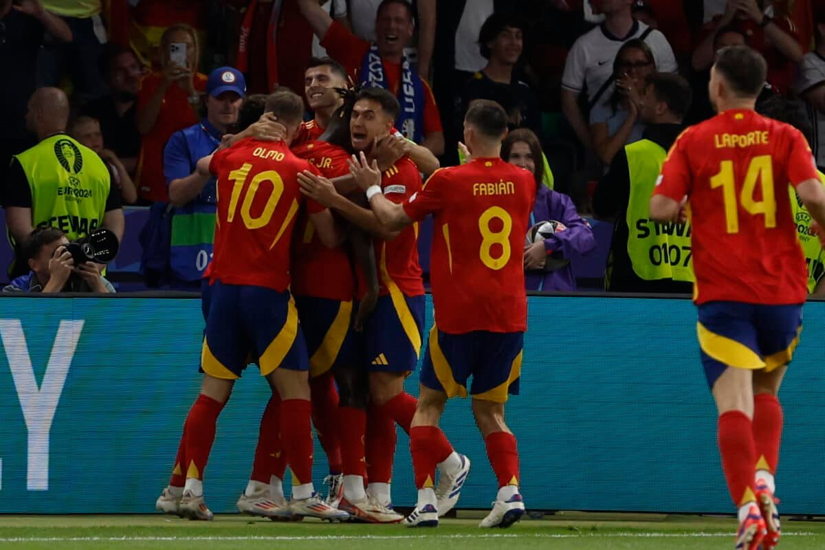 Eurocopa: España derrota 1-0 a Inglaterra en la final del torneo