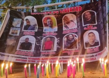 Una vigilia de esperanza: familiares pidieron libertad para colombianos detenidos en Venezuela (Imágenes)