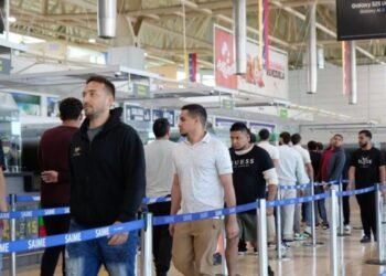 Llegó a Venezuela un avión con 183 migrantes retornados desde EE UU