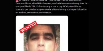 ICE anunció la búsqueda de “Niño Guerrero” por crimen organizado y presunto apoyo al terrorismo