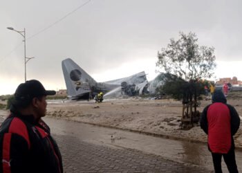 Tragedia en Bolivia: Un avión militar de carga se siniestró en El Alto