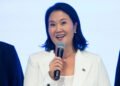 Keiko Fujimori se afianzó en el primer lugar con el 60 % de los votos escrutados en Perú
