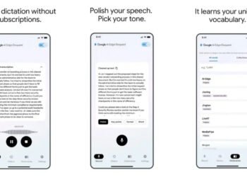 Cómo funciona la nueva aplicación gratuita de Google para dictar y transcribir textos con IA