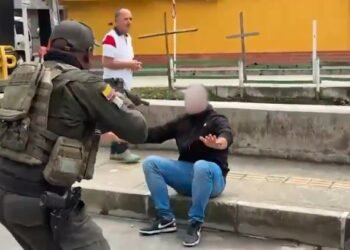 Capturado en Antioquia un hombre tras ser presunto enlace del Tren de Aragua con mafias europeas (VIDEO)