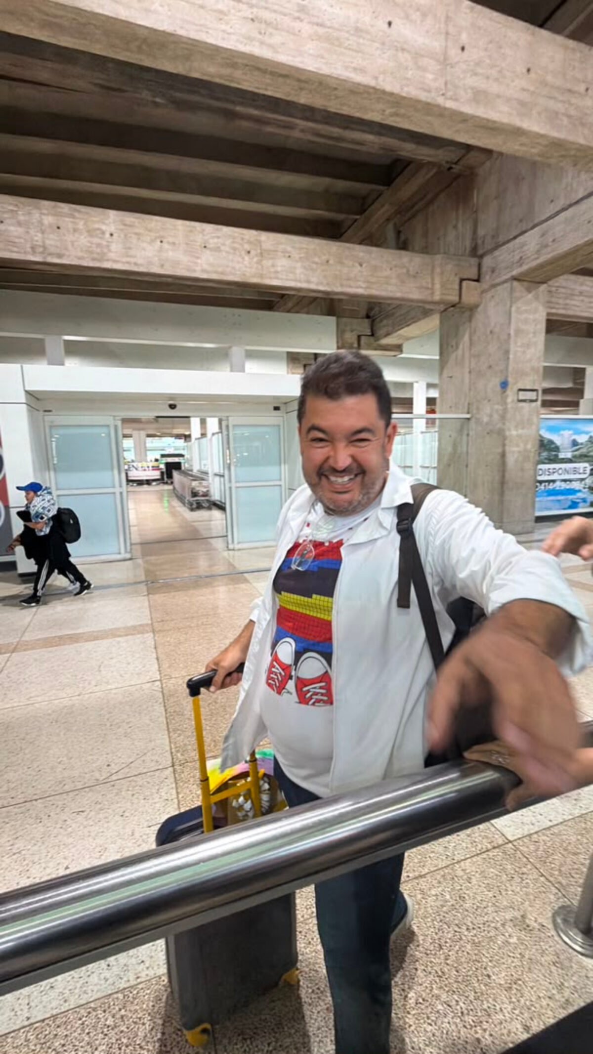 Roberto Marrero regresó a Venezuela tras casi seis años en el exilio