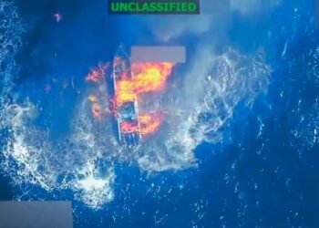 El Pacífico sigue bajo control militar de EEUU: Así destruyeron otra embarcación ligada al narcotráfico (VIDEO)